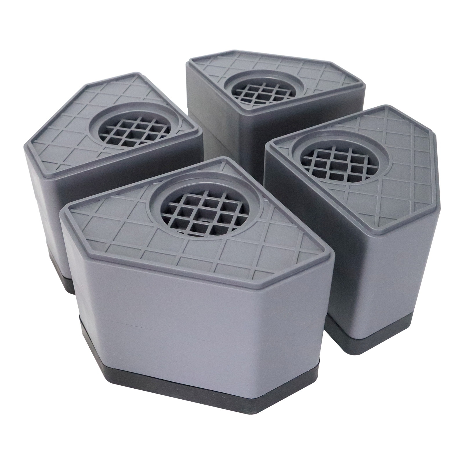 桃陽電線】洗濯機用かさ上げ台（防振タイプ）（4個／1セット） SB-160