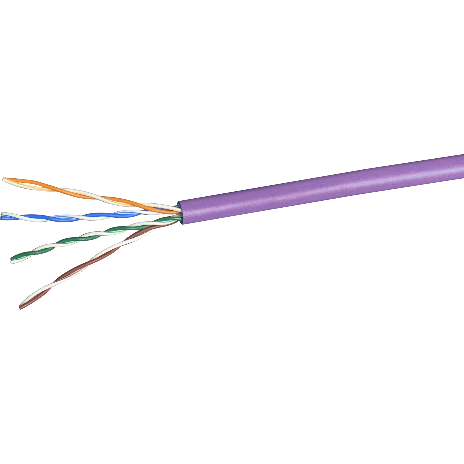 日本製線　Cat5e UTPケーブル　紫:300m 0.5-4P NSEDT 日本製線 300m LANケーブル CAT5e UTP | PU 紫：0.5-4P
