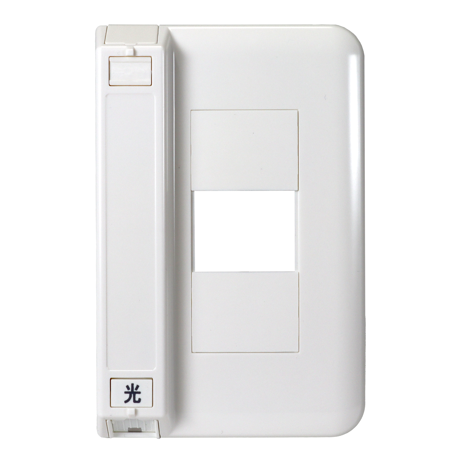 TERADA】光アウトレット(光コンセント) SC型シャッター付 【1連タイプ